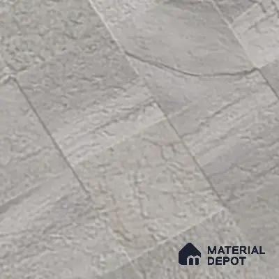 Stone Wall & Floor Tile TL 07667 C Iro Ash 5.24 ft x 2.6 ft Full Body Vitrified Matte Finish - 9 mm | 4 Random Design  Suitable For Living Room, Bedroom, Bathroom