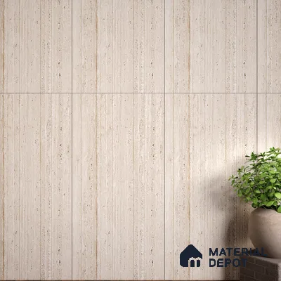 Stone Wall Tile TL 07470 B Travertino Rome Decor 4 ft x 2 ft Full Body Vitrified Matte Finish - 9 mm  Suitable For Living Room, Bedroom, Bathroom