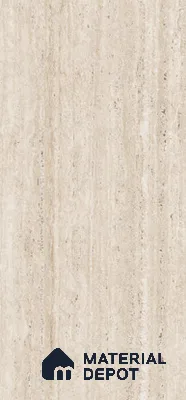 Stone Wall & Floor Tile TL 07470 Travertino Rome 4 ft x 2 ft Full Body Vitrified Matte Finish - 9 mm | Suitable For Living Room, Bedroom, Bathroom (Sample)
