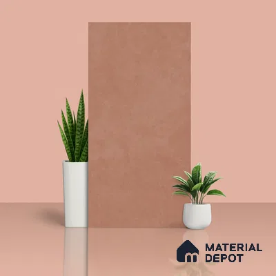 Stone Wall & Floor Tile TL 07676 C Cotto Red 4 ft x 2 ft Full Body Vitrified Matte Finish - 9 mm  Suitable For Living Room, Bedroom, Bathroom