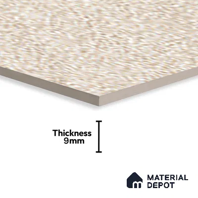 Stone Wall & Floor Tile TL 07475 Mystone Opal 4 ft x 2 ft Full Body Vitrified Matte Finish - 9 mm Suitable For Living Room, Bedroom, Bathroom (Sample)