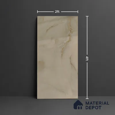 Floor & Wall Tile TL 10119 Endless Ele Onyx 4 ft x 2 ft GVT Vitrified Glossy Finish - 9 mm  Suitable For Living Room, Bedroom, Bathroom, Kitchen
