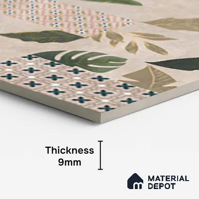 Floor Tile TL 10292 Imperial Hl 3 4 ft x 2 ft GVT Vitrified Matte Finish - 9 mm  Suitable For Living Room, Bedroom, Kitchen (Sample)