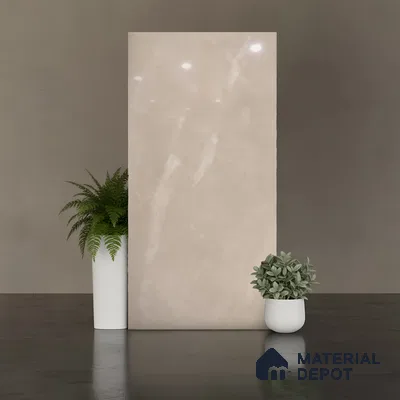 Floor & Wall Tile TL 10158 B Endless Fen Taupe 4 ft x 2 ft PGVT Vitrified Glossy Finish - 9 mm  Suitable For Living Room, Bedroom, Bathroom, Kitchen