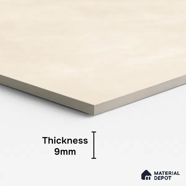 Floor & Wall Tile TL 10158 Endless Fen Crema 4 ft x 2 ft PGVT Vitrified Glossy Finish - 9 mm Suitable For Living Room, Bedroom, Bathroom, Kitchen
