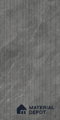 Stone Look Wall Tile TL 08233 C Quarry Coal Strip Liner 4 ft x 2 ft Vitrified Matte Finish - 9 mm