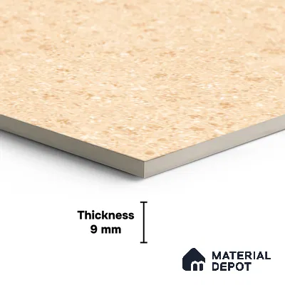 Stone Look Wall & Floor Tile TL 08229 B Doge Rock Crema 4 ft x 2 ft Vitrified Matte Finish - 9 mm
