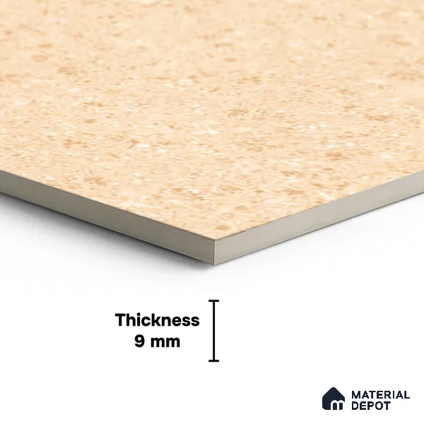 Stone Look Wall & Floor Tile TL 08229 B Doge Rock Crema 4 ft x 2 ft Vitrified Matte Finish - 9 mm