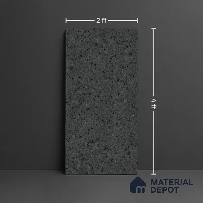 Stone Look Wall & Floor Tile TL 08229 D Doge Rock Nerо 4 ft x 2 ft Vitrified Matte Finish - 9 mm
