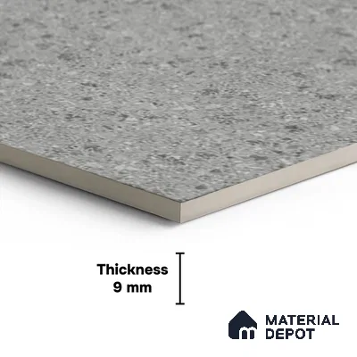 Stone Look Wall & Floor Tile TL 08229 E Doge Rock Gris 4 ft x 2 ft Vitrified Matte Finish - 9 mm