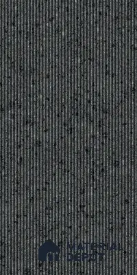 Punch Look Wall & Floor Tile TL 08229 Doge Rock Nero Liner 4 ft x 2 ft Vitrified Matte Finish - 9 mm