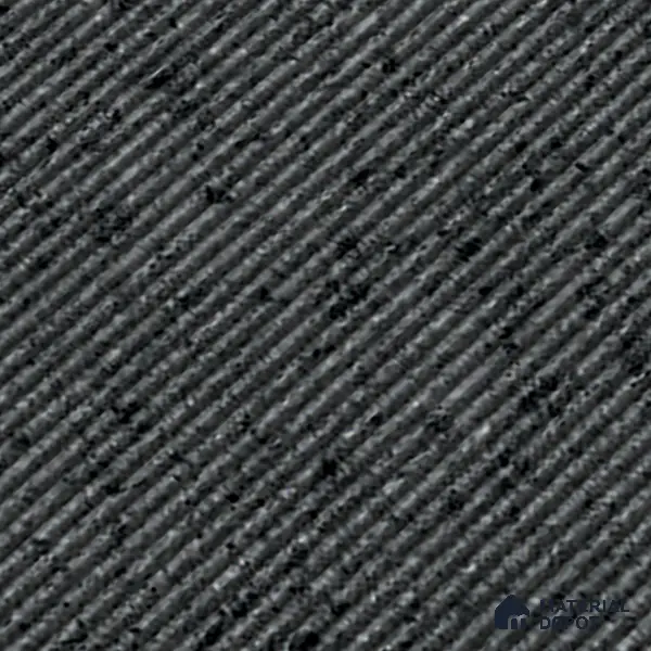 Punch Look Wall & Floor Tile TL 08229 Doge Rock Nero Liner 4 ft x 2 ft Vitrified Matte Finish - 9 mm