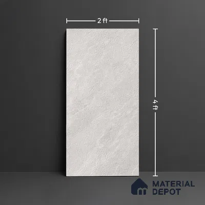 Stone Look Wall & Floor Tile TL 08232 B Quarry Steel Rock 4 ft x 2 ft Vitrified Matte Finish - 9 mm