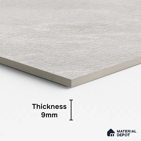 Stone Look Wall & Floor Tile TL 08232 B Quarry Steel Rock 4 ft x 2 ft Vitrified Matte Finish - 9 mm