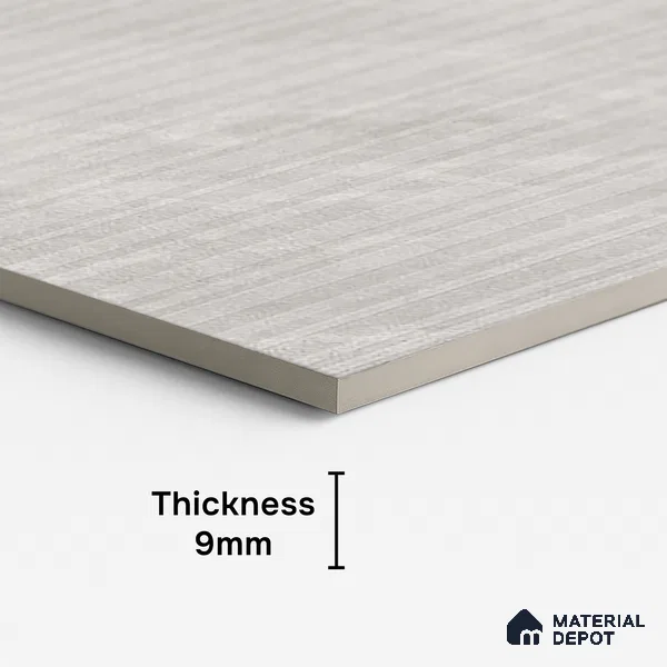 Stone Look Wall Tile TL 08232 C Quarry Steel Strip Liner 4 ft x 2 ft Vitrified Matte Finish - 9 mm