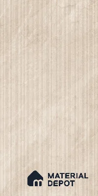 Stone Look Wall Tile TL 08234 C Quarry Beige Strip Liner 4 ft x 2 ft Vitrified Matte Finish - 9 mm