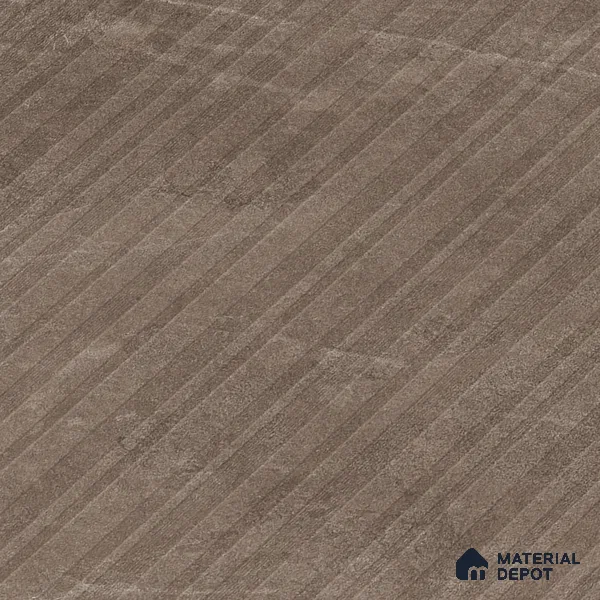 Stone Look Wall Tile TL 08235 C Quarry Tusk Strip Liner 4 ft x 2 ft Vitrified Matte Finish - 9 mm