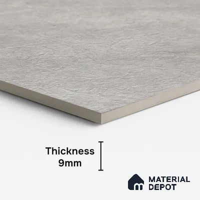 Stone Look Wall & Floor Tile TL 08231 B Quarry Gris Rock 4 ft x 2 ft Vitrified Matte Finish - 9 mm