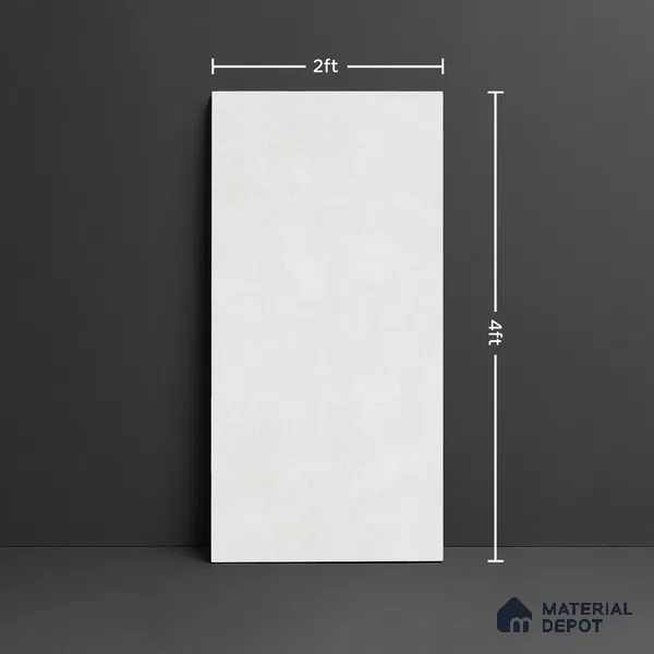 Stone Tile TL 09862 B Imperieal Bianco 4 ft x 2 ft  Vitrified Matte Finish - 9 mm