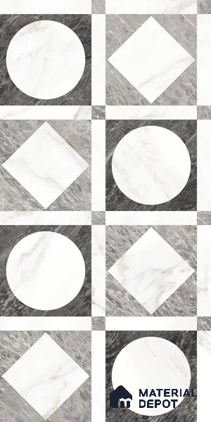 TL 12498 B In Lay 104 4 ft x 2 ft Vitrified Tile - 9 mm