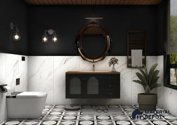 TL 12498 B In Lay 104 4 ft x 2 ft Vitrified  Tile - 9 mm
