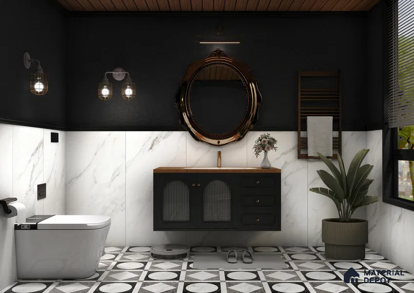 TL 12498 B In Lay 104 4 ft x 2 ft Vitrified Tile - 9 mm