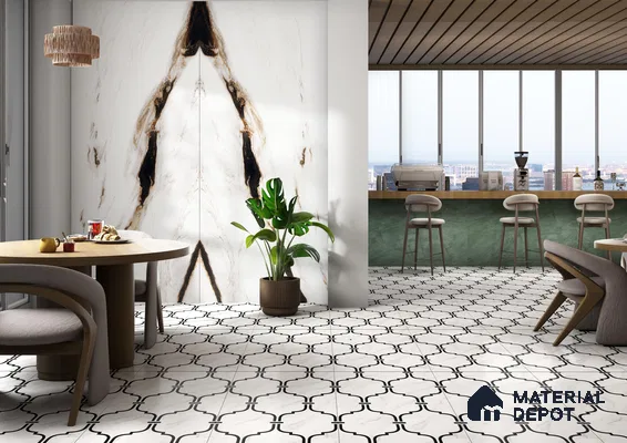 TL 12498 F In Lay 101 4 ft x 2 ft Vitrified  Tile - 9 mm