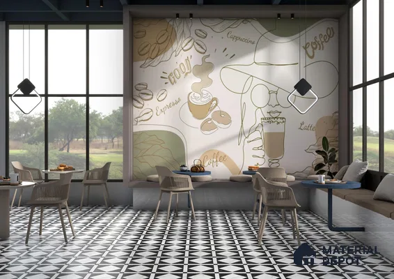 TL 12498 H In Lay 106 4 ft x 2 ft Vitrified  Tile - 9 mm