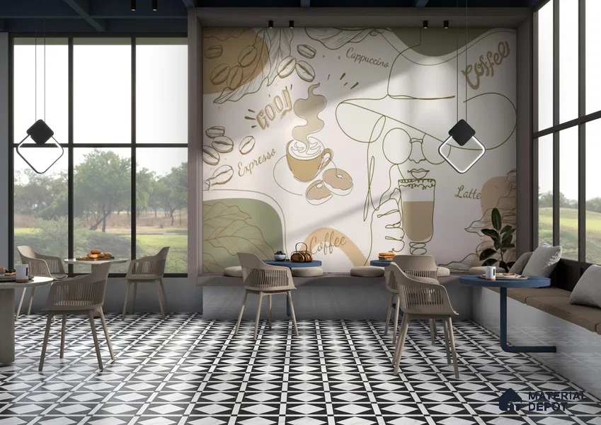 TL 12498 H In Lay 106 4 ft x 2 ft Vitrified Tile - 9 mm