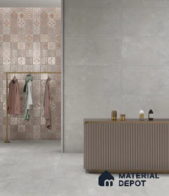TL 12489 I Palmiro Grey Matte 4 ft x 2 ft Vitrified  Tile - 9 mm