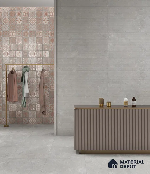 TL 12489 I Palmiro Grey Matte 4 ft x 2 ft Vitrified  Tile - 9 mm