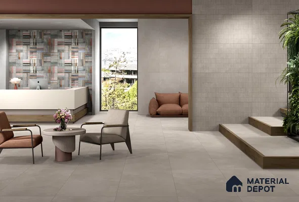 TL 12490 G Santino Almond Super Gloss 4 ft x 2 ft Vitrified  Tile - 9 mm