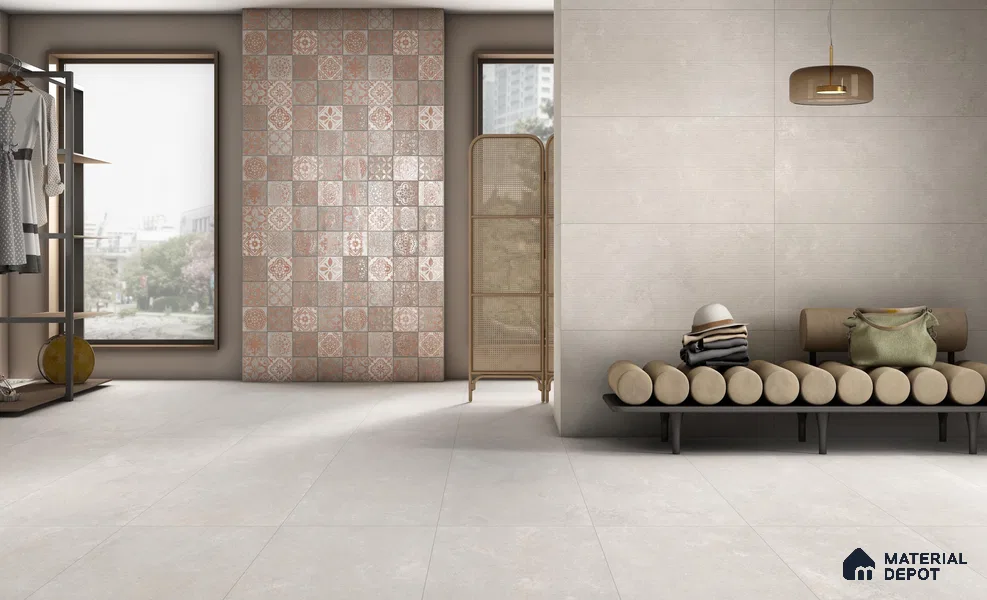 TL 12492 Woody Terrazino 4 ft x 2 ft Vitrified  Tile - 9 mm