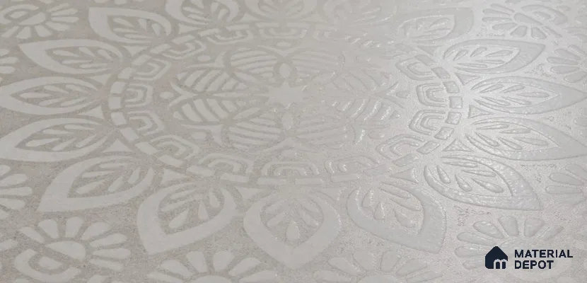TL 12503 Egypt Gris Decor 4 ft x 2 ft Vitrified  Tile - 9 mm