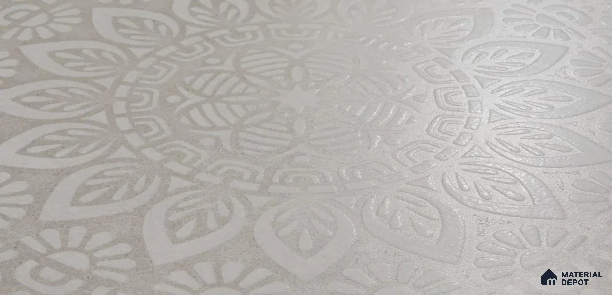 TL 12503 Egypt Gris Decor 4 ft x 2 ft Vitrified  Tile - 9 mm