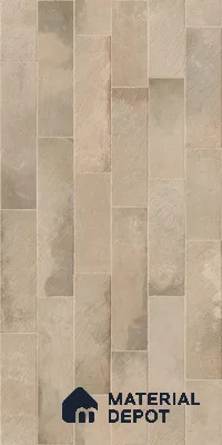 Brick Wall TL 12568 B Brickstone Natural 4 ft x 2 ft Vitrified Punch Matte Finish Tile - 9 mm