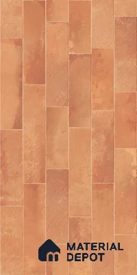 Brick Wall TL 12568 E Brickstone Terracotta 4 ft x 2 ft Vitrified Punch Matte Finish Tile - 9 mm
