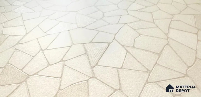 TL 12506 D Twig Leaves Beige Endless 4 ft x 2 ft Vitrified  Tile - 9 mm