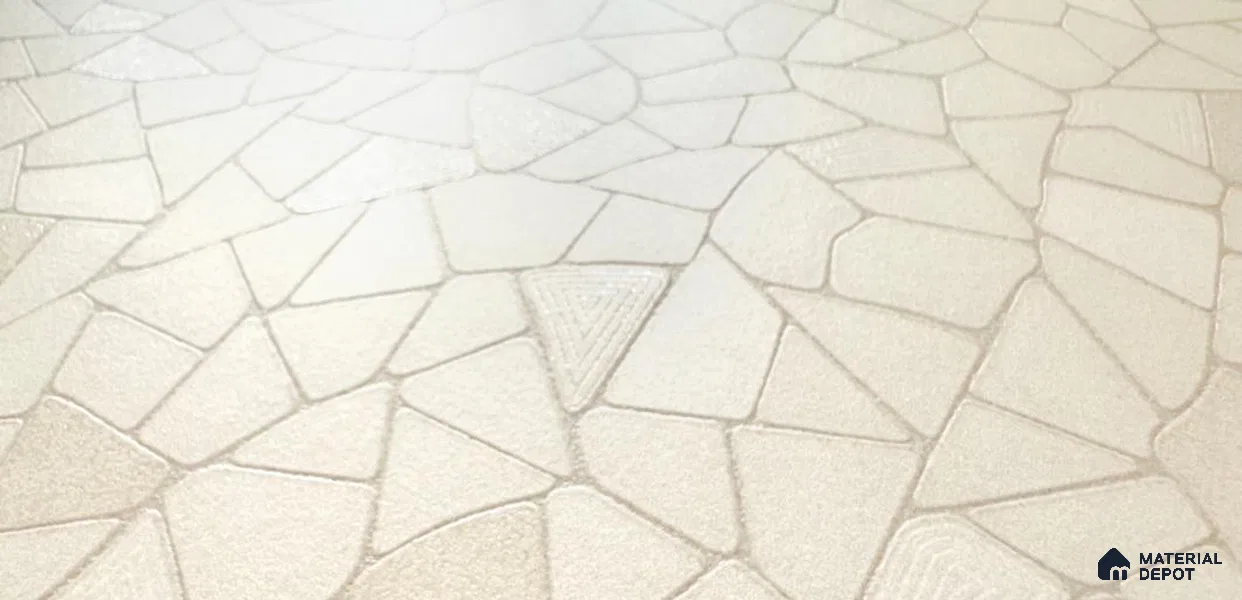 TL 12506 D Twig Leaves Beige Endless 4 ft x 2 ft Vitrified  Tile - 9 mm