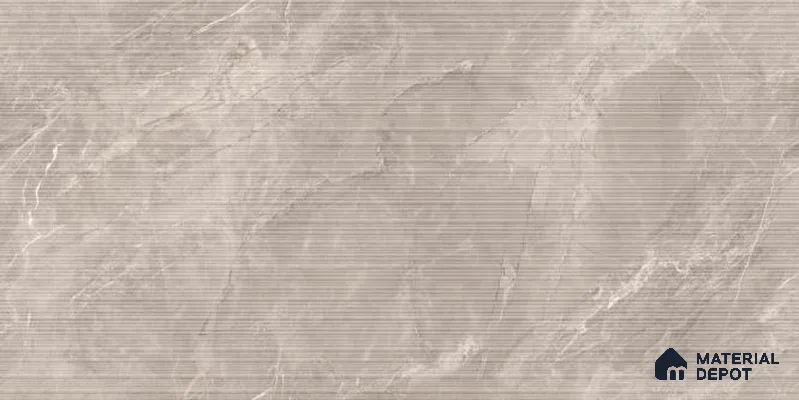 TL 12486 D Lumina Taupe Decor 4 ft x 2 ft Vitrified  Tile - 9 mm
