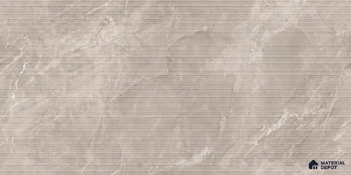 TL 12486 D Lumina Taupe Decor 4 ft x 2 ft Vitrified  Tile - 9 mm