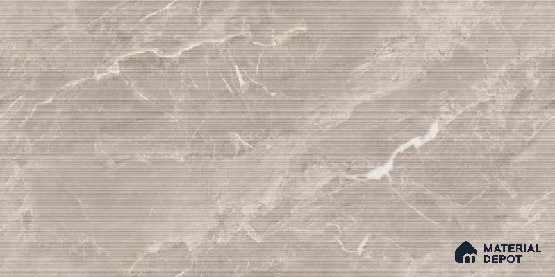 TL 12486 D Lumina Taupe Decor 4 ft x 2 ft Vitrified  Tile - 9 mm