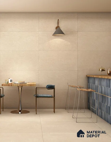 TL 12499 D Pigmento Beige Decor 4 ft x 2 ft Vitrified  Tile - 9 mm