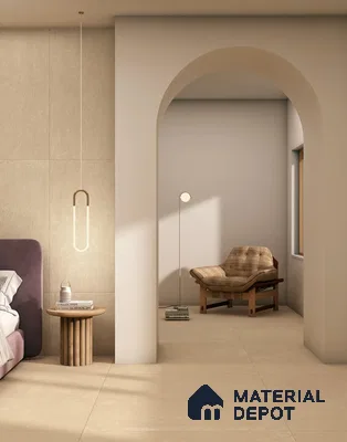 TL 12499 E Pigmento Sand 4 ft x 2 ft Vitrified  Tile - 9 mm