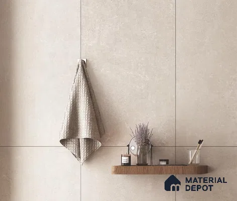 TL 12499 Pigmento Bianco 4 ft x 2 ft Vitrified  Tile - 9 mm