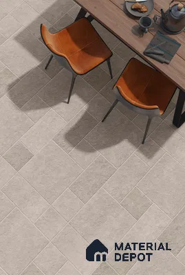 TL 12487 G Attico Steel Modular 4 ft x 2 ft Vitrified  Tile - 9 mm