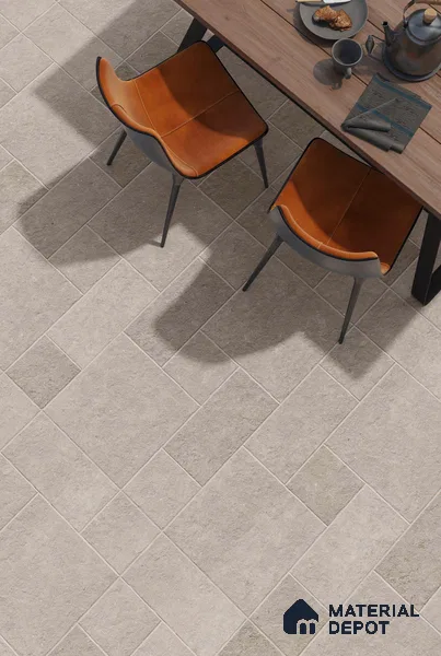 TL 12487 G Attico Steel Modular 4 ft x 2 ft Vitrified  Tile - 9 mm