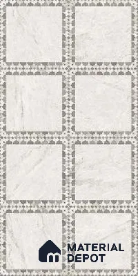 TL 12494 Bardiglio Grey Decor 4 ft x 2 ft Vitrified  Tile - 9 mm