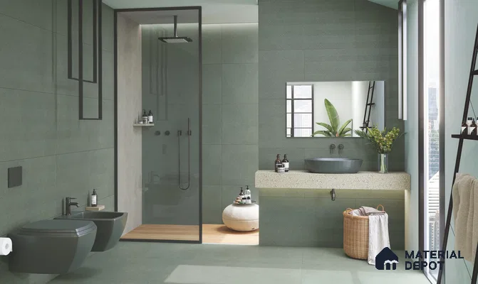 TL 12501 C Delton Green Decor 4 ft x 2 ft Vitrified  Tile - 9 mm