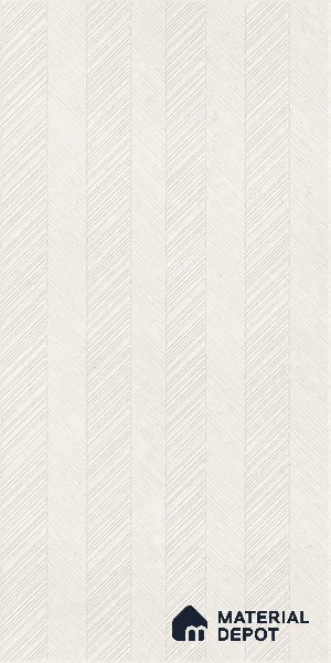 TL 12501 Delton Bianco Decor 4 ft x 2 ft Vitrified Tile - 9 mm